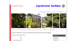 Desktop Screenshot of eugen-bolz-schule.de